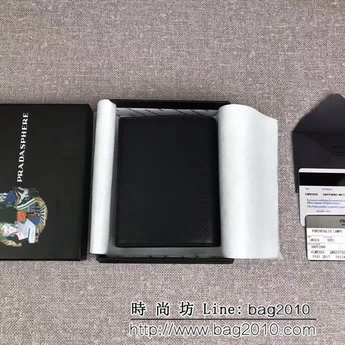 PRADA普拉達 專櫃最新款 鬥牛犬造型 女士短款錢夾 1ＭV204 DD1084